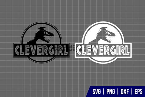Jurassic Park Clever Girl Svg Gravectory