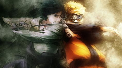 Naruto Shippuuden Uzumaki Naruto Uchiha Sasuke Anime