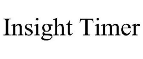 INSIGHT TIMER Trademark of INSIGHT NETWORK, INC. Serial Number ...