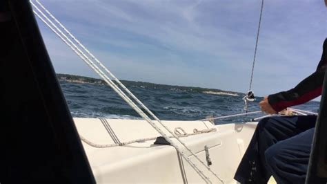 Sailing Vessel Lynx Small Craft Advisory Off Manchester By The Sea Ma Youtube