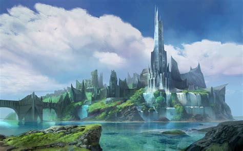 Fantasy Castle Wallpapers Top Free Fantasy Castle Backgrounds
