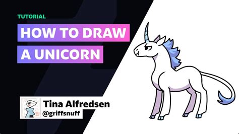 How To Draw A Unicorn W Griffsnuff Deviantart Tutorials Youtube