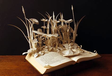 Incredible Book Sculptures By Karine Diot ~ Art Craft T Ideas