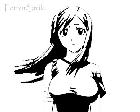 Orihime Stencil By Terrorsmile On Deviantart