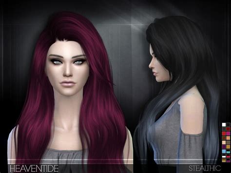 Compatible With Hats Found In Tsr Category Sims 4 Female Hairstyles