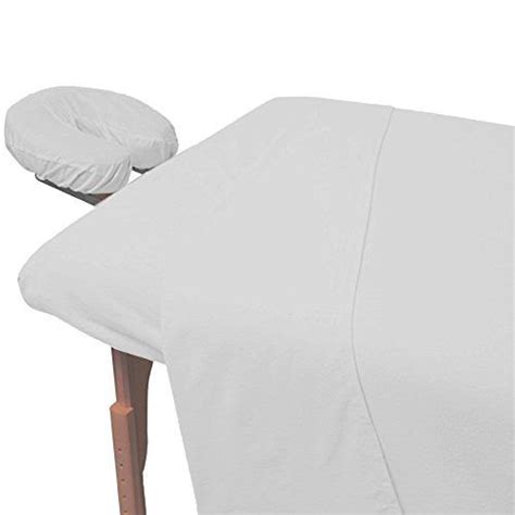 massage table sheets flannel cotton 3 piece luxury spa quality linens sheet set natural