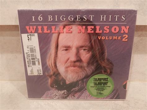 willie nelson 16 biggest hits volume 2 cd digipak sealed new 886974132226 ebay