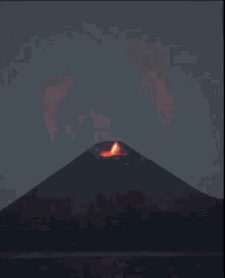 Underwater Volcano Eruption 
