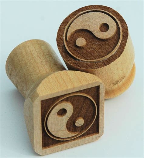 Hand Crafted Wooden Ink Blocks And Stamps By Mountain Woodworker