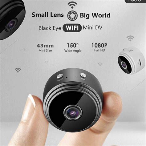 A Mini Wifi Hd P Wireless Ip Camera Home Security Night Vision