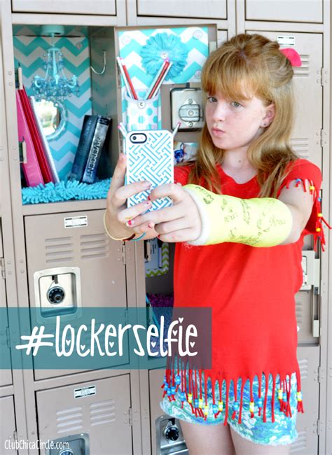 Glam Up Your Locker With Llz By Lockerlookz Club Chica Circle Where