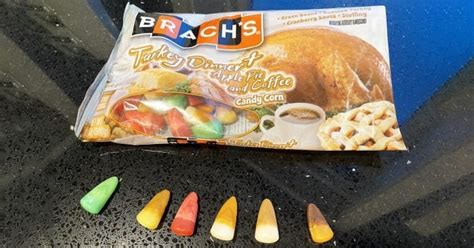 Brachs Turkey Dinner Candy Corn Review Thanksgiving Candy Corn