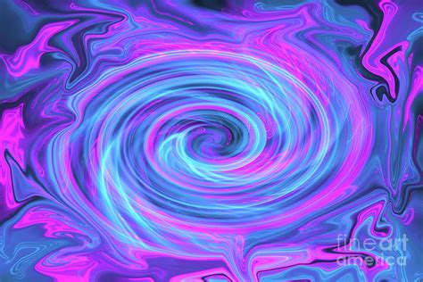 Psychedelic Spiral Digital Art By Jonathan Welch Fine Art America