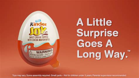 Kinder Joy Launches New Ad During The Oscars Celebrating Its Tagline A