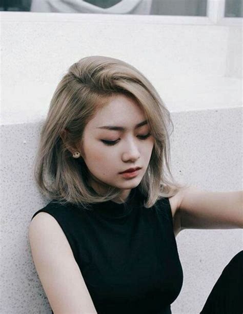 Korean Hairstyles For Short Hair Medium Hair Styles Asian