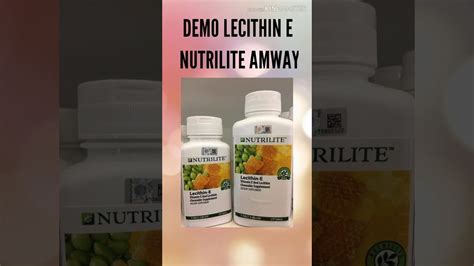 Ties are so two years ago… father's day is just around the corner! LECITHIN E NUTRILITE AMWAY - YouTube
