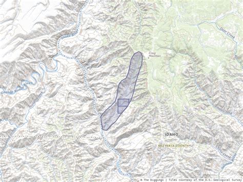 Corrall Creek Area Idaho The Diggings