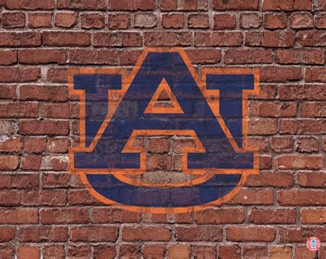 Auburn Tigers Brick Wall Logo College Sports Sports Team Sport Team