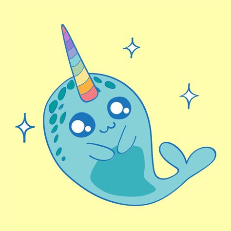 Dreamy The Narwhal Kawaii Ocean Animal Stickers App Data And Review