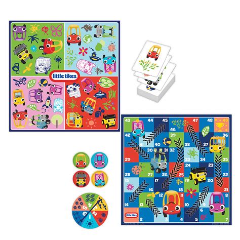 Kids Games Little Tikes 2 In 1 Board Games Tcg Toys