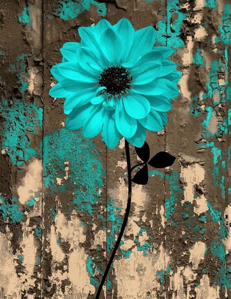The 20 Best Collection Of Teal And Brown Wall Art