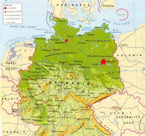 Cartina Della Germania Fisica E Politica Sommerkleider 2015