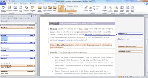How To Review A Microsoft Word Document Codesteps