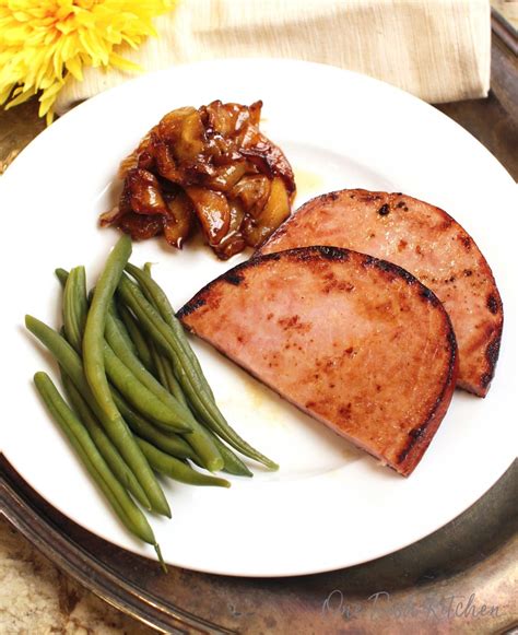 Easy Ham Steak Recipe Single Serving One Dish Kitchen