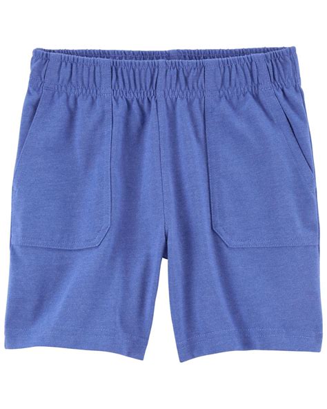 Indigo Toddler Active Jersey Baseline Shorts