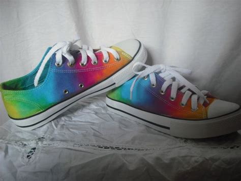 You can buy your basic tie dye kits from joann's for 20$. Tie dye shoes Going Fast by DoYouDreamOutLoud on Etsy | Tie dye shoes, How to dye shoes, Tie dye ...