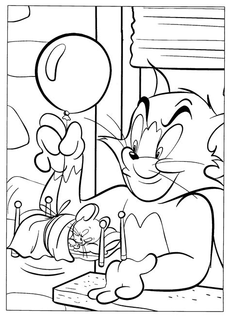 Tom I Jerry Darmowe Kolorowanki Dla Dzieci