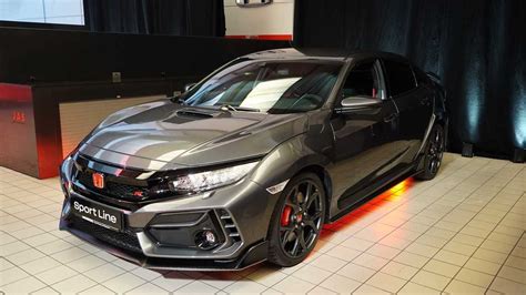 Honda Civic Type R Sport Line Debuts With No Wing And More Comfort