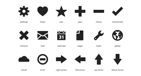 Thousands Of Free Vector Icons And Icon Webfonts For Interfaces And