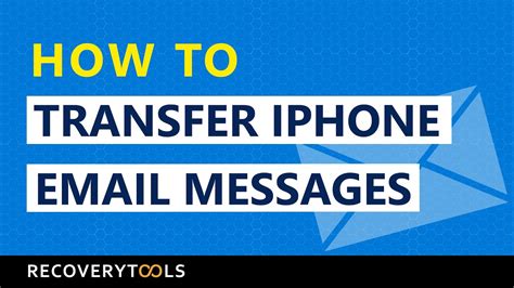 How To Transfer And Restore Iphone Emails Or Move Iphone Emails To