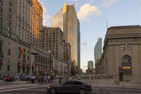 Skyscrapers In Toronto Editorial Stock Photo Image Of International