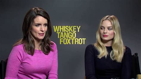 Whiskey Tango Foxtrot Interview Tina Fey Margot Robbie Youtube