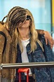 Cara Delevingne and Ashley Benson Kiss in London Airport