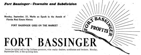 Is It Fort Basinger Or Bassenger Or Bassinger By Jason Byrne Florida History Medium