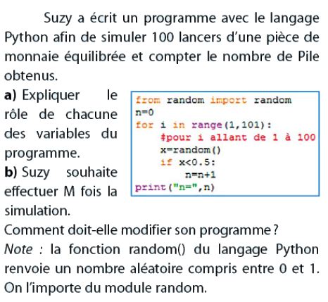 Exercice Corrig Python Fonction Pdf Cours Exercices Examens