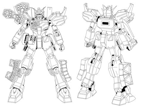 Mg Gundam Heavyarms Ver Ew Stencil By Commanderalpha On Deviantart