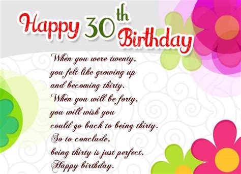 Husband 30th Birthday Wishes Cultivated Online Diary Efecto