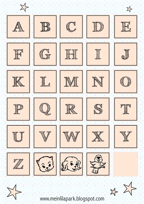 The spruce / lisa fasol the printable alphabet flashcards below are going to help your child learn their letters i. Free printable alphabet letter tags - ausdruckbare ...