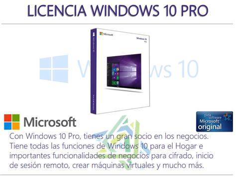 Windows 10 Pro Licencia Original Digital Ebay