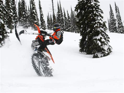 Ktrak is a universal rear drive track kit that transforms your mountain bike into the ultimate all terrain machine. Dirt Wheels Magazine | ADDING SNOW TRACKS TO YOUR DIRTBIKE