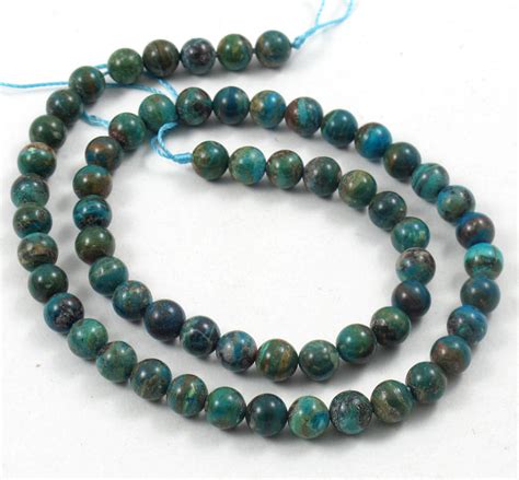 Genuine Peruvian Opal 6mm Smooth Round Beads