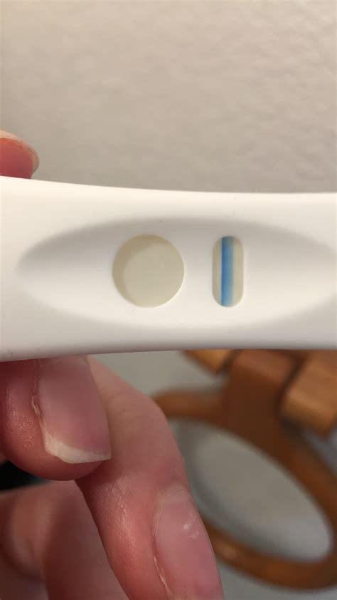 A pregnancy test can let you know if you are pregnant. Faint Line On Blue Dye Pregnancy Test - pregnancy test