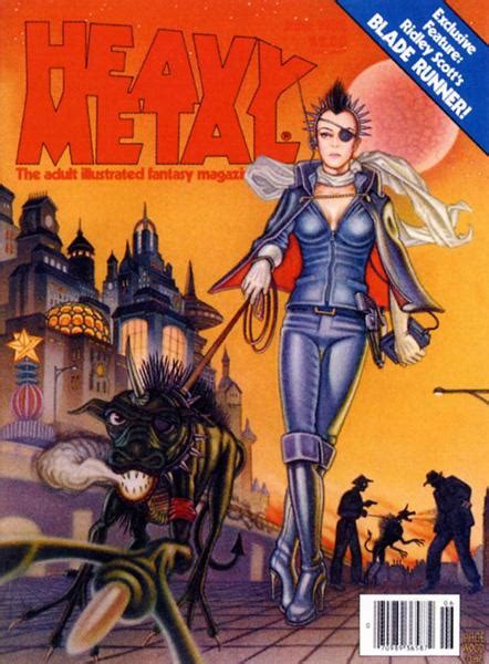 Heavy Metal June 1982 Magazines Back Issues Vintage Comic Illust