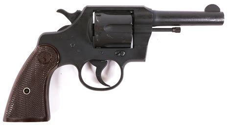 Lot 1942 Wwii Us Colt Commando 38 Special Revolver
