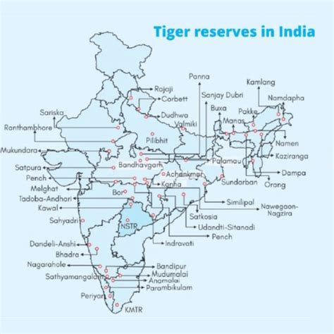 Tiger Reserves In India Clearias