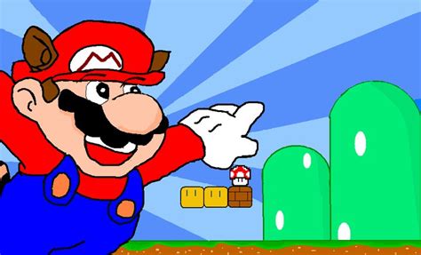 Mario Bored At Work One Day By Anime123 On Newgrounds